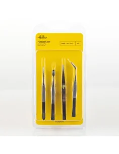 Tweezers Set (4 pieces) - Heller 99023
