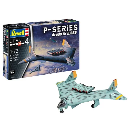 Model Set Arado Ar E.555 - P-Series, 1/72 - Revell 63790 Model Set Arado Ar E.555 - P-Series, 1/72 - Revell 63790