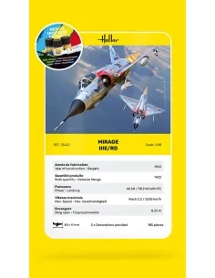 STARTER KIT Mirage IIIE/RD, 1/48 - Heller 35422