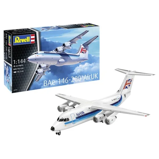 Model Set Avro RJ85, 1/144 - Revell 63791 Model Set Avro RJ85, 1/144 - Revell 63791