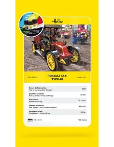 STARTER KIT Renault Taxi Type AG, 1/24 - Heller 35705