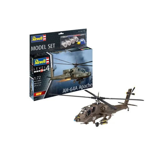 Model Set AH-64A Apache, 1/144 - Revell 63824 Model Set AH-64A Apache, 1/144 - Revell 63824