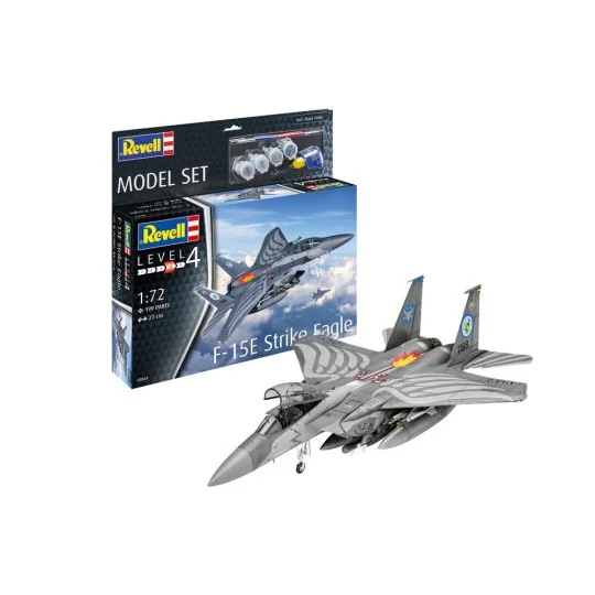 Model Set F-15E Strike Eagle, 1/72 - Revell 63841 Model Set F-15E Strike Eagle, 1/72 - Revell 63841