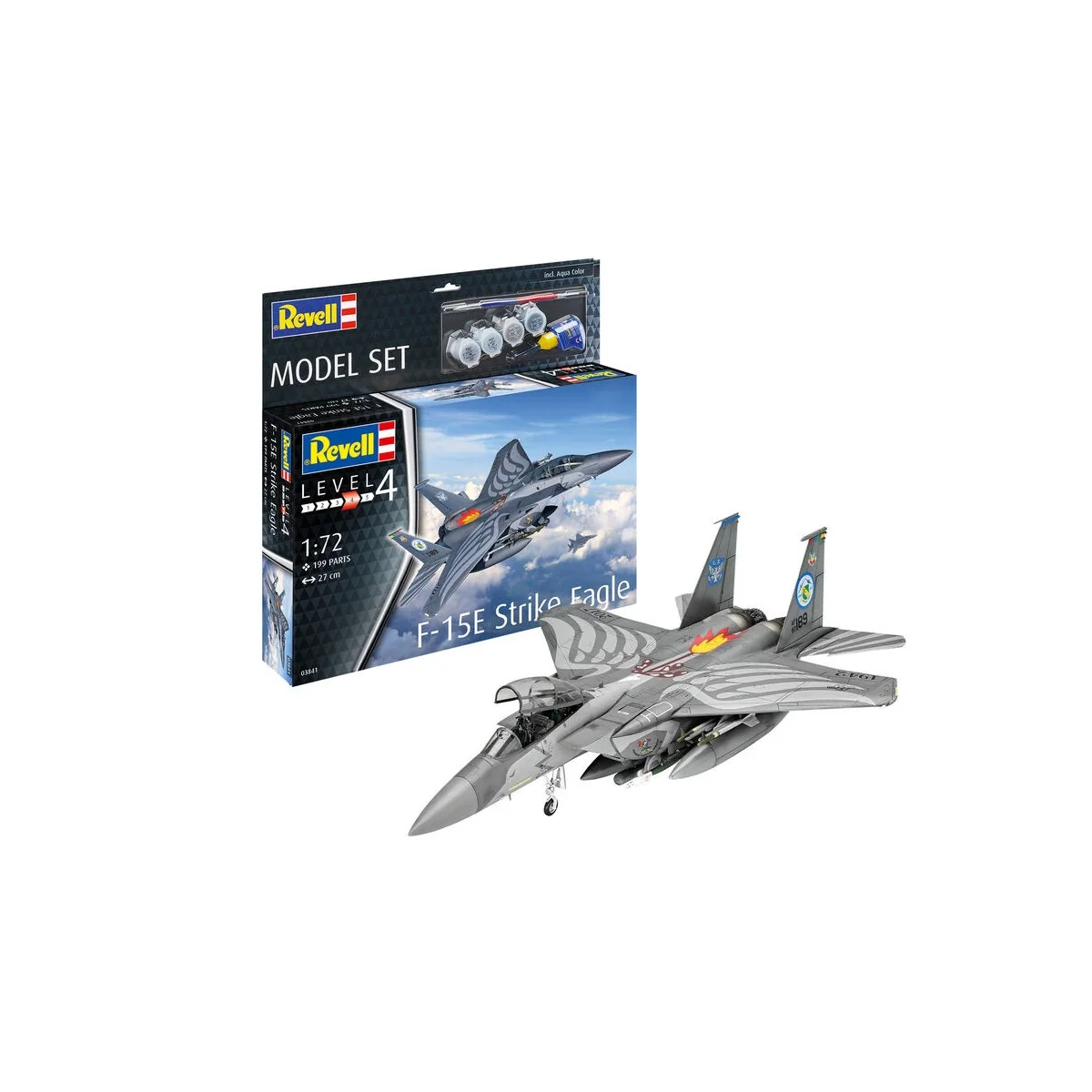 Model Set F-15E Strike Eagle, 1/72 - Revell 63841 Model Set F-15E Strike Eagle, 1/72 - Revell 63841