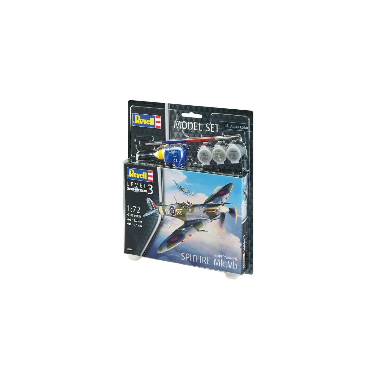 Model Set Supermarine Spitfire M, 1/72 - Revell 63897