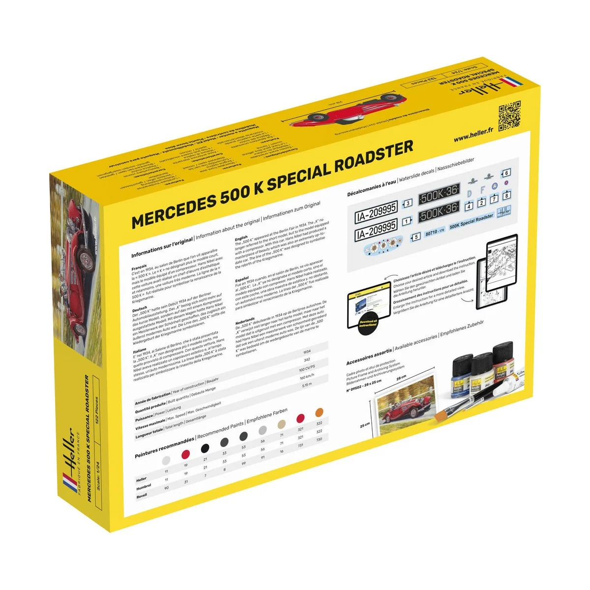 500 K Special Roadster - Heller 80710