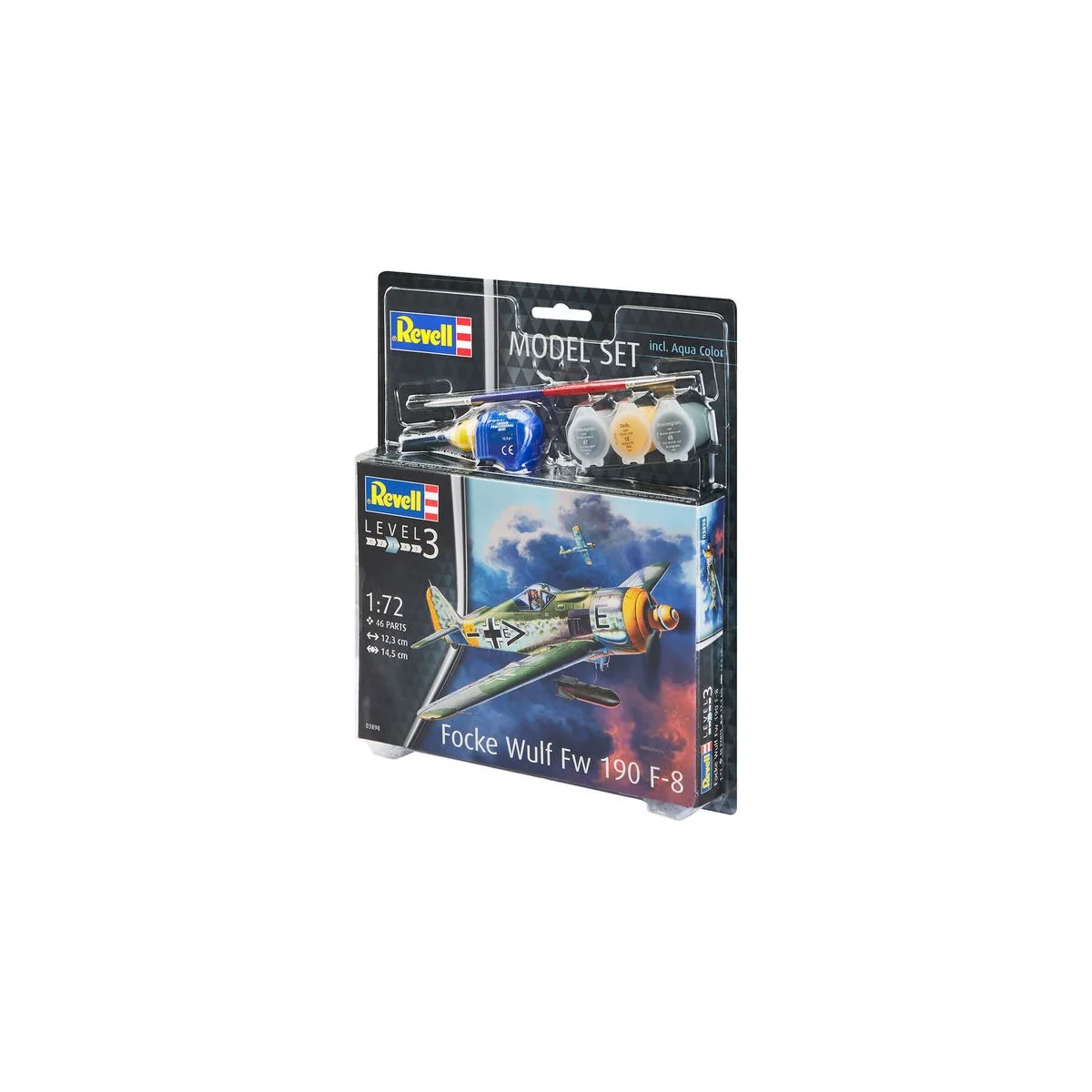 Model Set Focke Wulf Fw190 F-8, 1/72 - Revell 63898