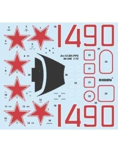 An-12 BK-PPS, 1/72 - Roden 046 2