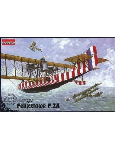 Felixstowe F.2A w/upper wing gunner position, 1/72 - Roden 047