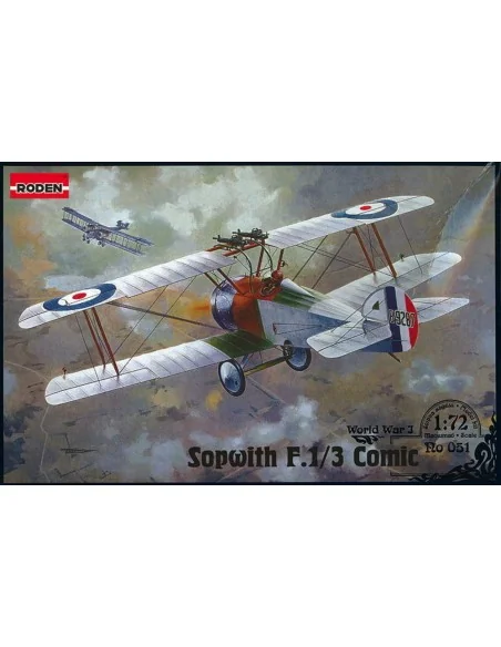 Sopwith F.1/3 Comic Night Interceptor, 1/72 - Roden 051
