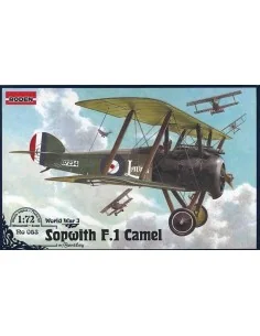 Sopwith F.1 Camel w/Bentley, 1/72 - Roden 053