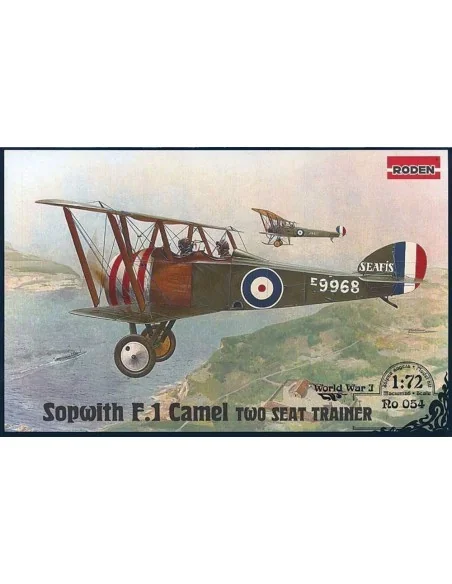 Sopwith T.F.1 Camel Two Seat Trainer, 1/72 - Roden 054