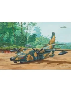 Fairchild NC/AC-123K Black Spot, 1/72 - Roden 058