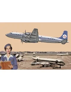 Douglas DC-7C Royal Dutch Airlines (KLM), 1/144 - Roden 302