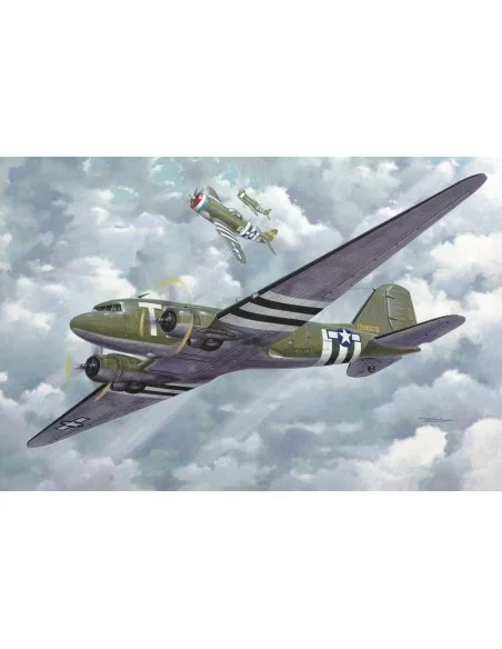 Douglas C-47 Skytrain, 1/144 - Roden 308