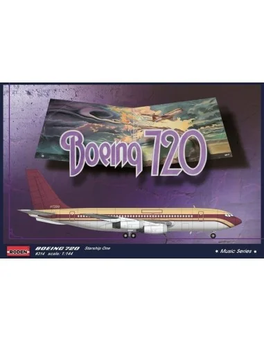 Boeing 720 Startship One"Music series", 1/144 - Roden 314