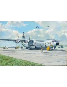 Douglas C-133 w/PGM 17 Thor IRBM, 1/144 - Roden 336
