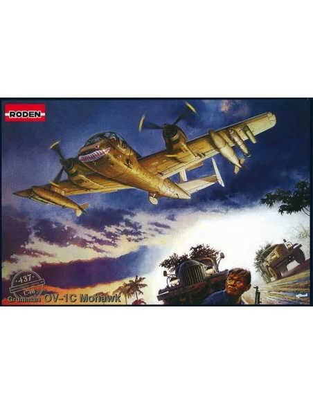 OV-1C Mohawk, 1/48 - Roden 437