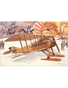 Spad VII c.1 with Russian skies, 1/32 - Roden 617