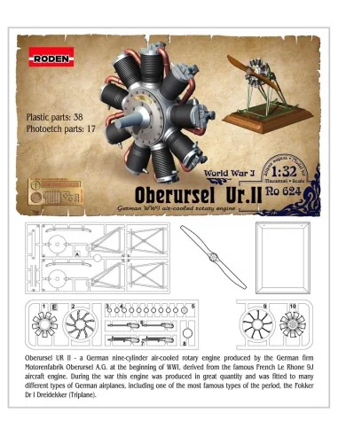 Oberursel Ur.II, 1/32 - Roden 624