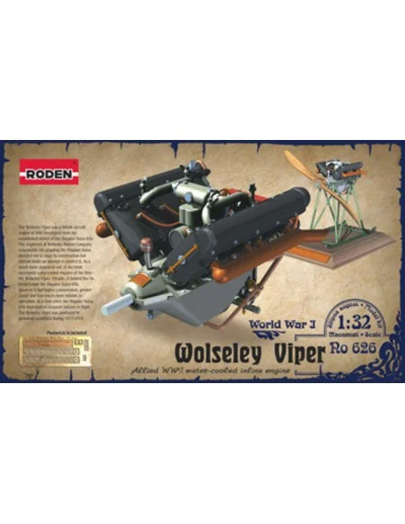 Woseley W4A Viper, 1/32 - Roden 626