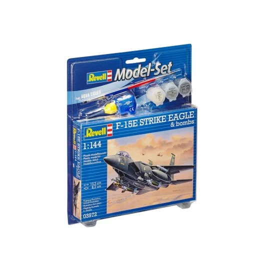 Model Set F-15E STRIKE EAGLE & b, 1/144 - Revell 63972