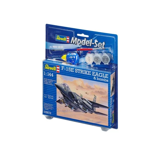 Model Set F-15E STRIKE EAGLE & b, 1/144 - Revell 63972