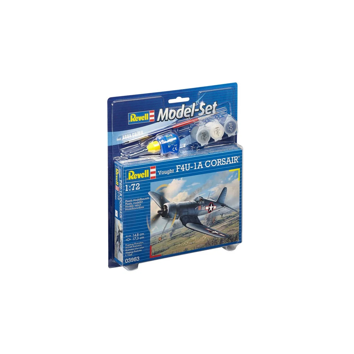 Model Set Vought F4U-1D CORSAIR, 1/72 - Revell 63983