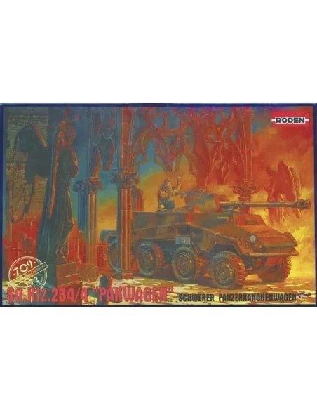 Sd.Kfz 234/4 ''Pakwagen'', 1/72 - Roden 709