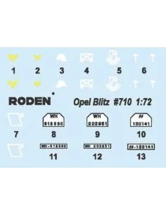 Opel Blitz (Kfz.305, 4x2), 1/72 - Roden 710 2