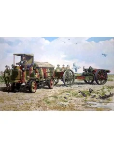 FWD Model B 3 ton&BL 8-inch howitzerMKVI, 1/72 - Roden 713