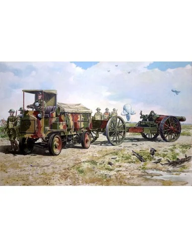 FWD Model B 3 ton&BL 8-inch howitzerMKVI, 1/72 - Roden 713