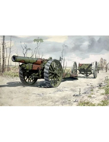 BL 8-inch Howitzer Mark VI, 1/72 - Roden 716