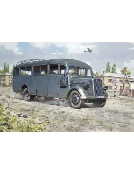 Opel Blitz Bus 3.6-47 type W39 Ludewig, 1/72 - Roden 720