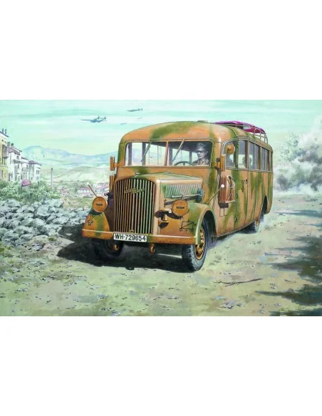 Opel Blitz Omnibus W39 (Late WWII serv.), 1/72 - Roden 726