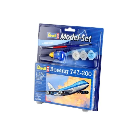 Model Set Boeing 747-200, 1/450 - Revell 63999