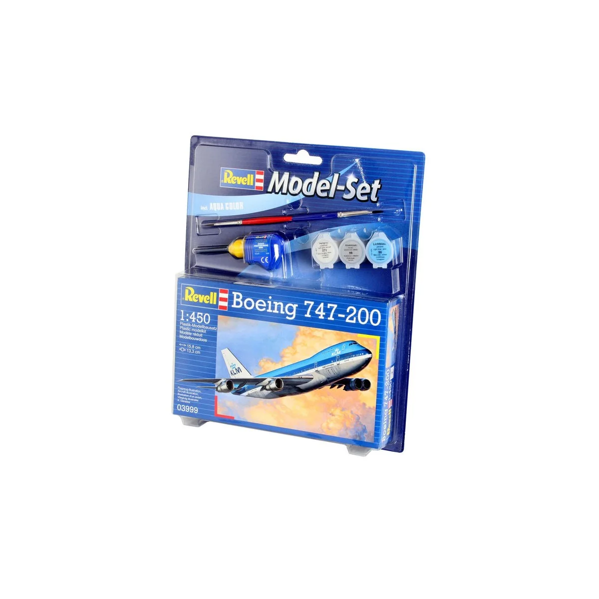 Model Set Boeing 747-200, 1/450 - Revell 63999