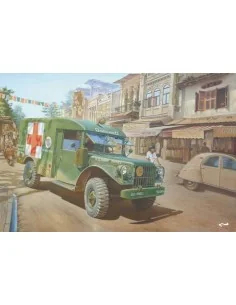M43 3/4 ton 4x4 Ambulance Truck, 1/35 - Roden 811