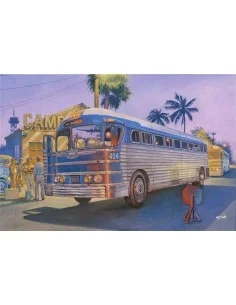 1947 PD-3701 Silverside Bus, 1/35 - Roden 816
