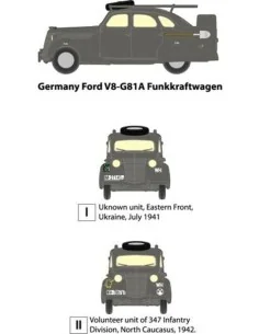 Ford V8-G81A Funkwagen, 1/35 - Roden 818 2