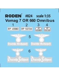 Vomag 7 OR 660 Omnibus, 1/35 - Roden 824 2
