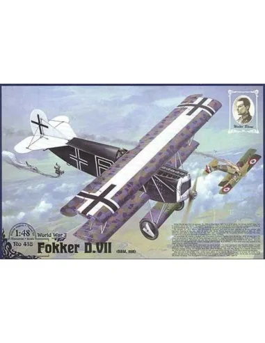 Fokker D.VII ( OAW) ''Walter Blume'', 1/48 - Roden 418