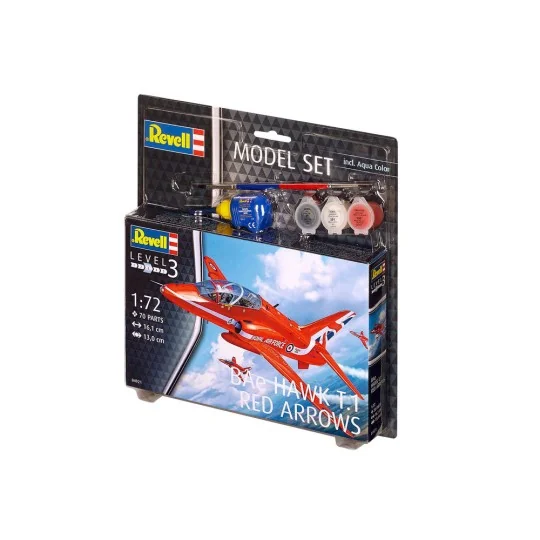 Model Set BAe Hawk T.1 Red Arrow, 1/72 - Revell 64921