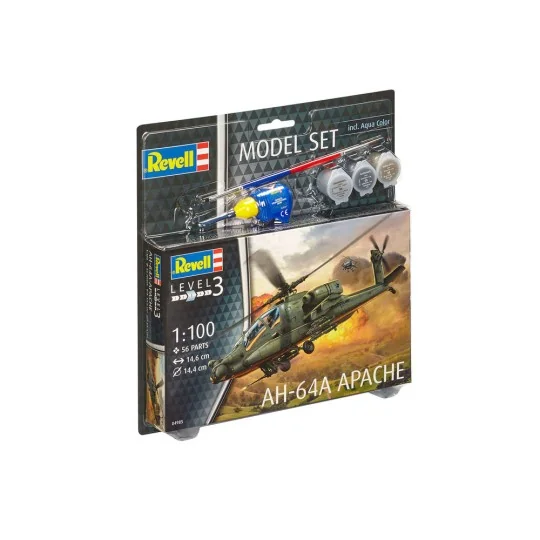 Model Set AH-64A Apache, 1/100 - Revell 64985