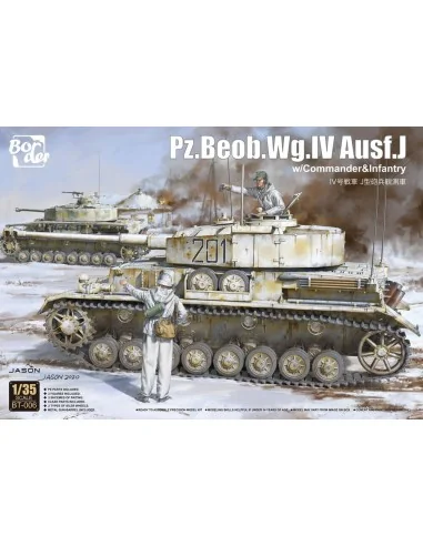 [NO_DESC] Pz.Beob.Wg.IV Ausf.J w/Commander&Infantry, 1/35 - Border ...