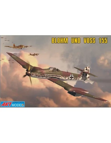 Blohm & Voss 155V2 WWII Ger. interceptor, 1/72 - Art Model ART7202