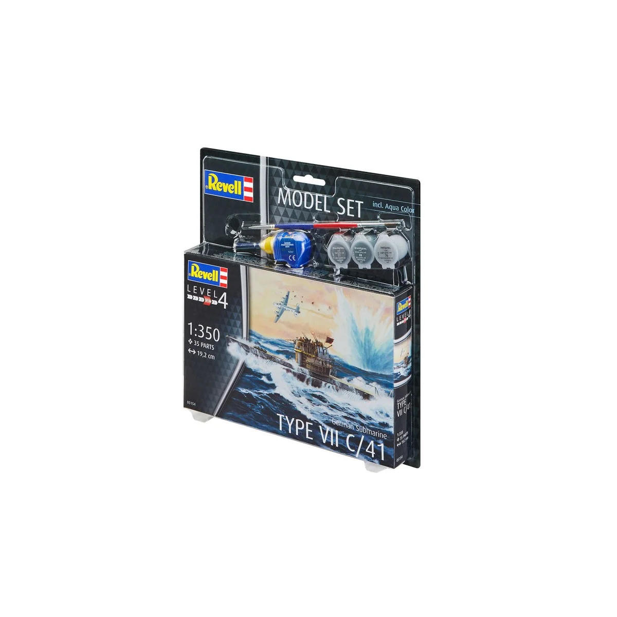 Model Set German Submarine Type, 1/350 - Revell 65154