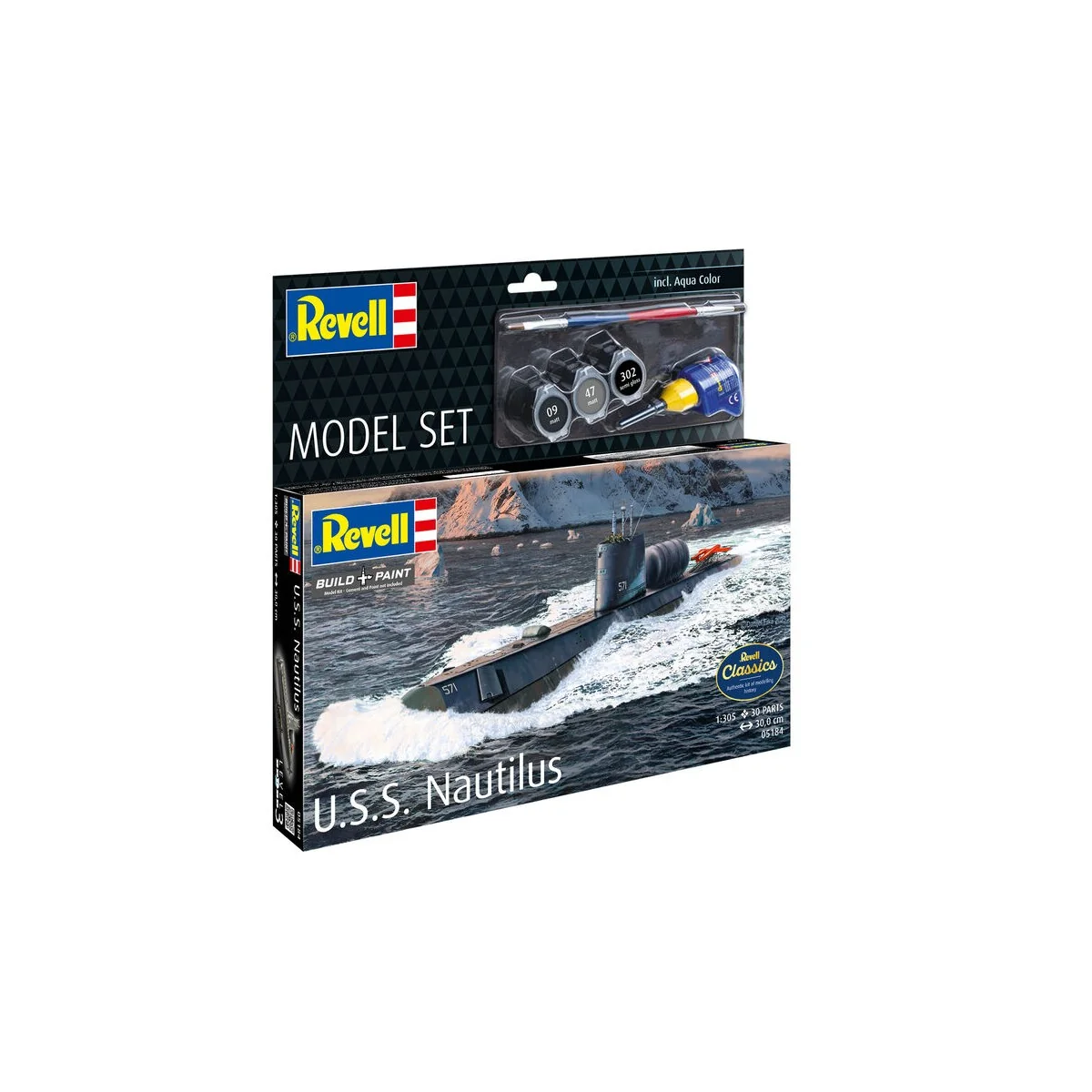 Model Set U.S.S. Nautilus, 1/305 - Revell 65184