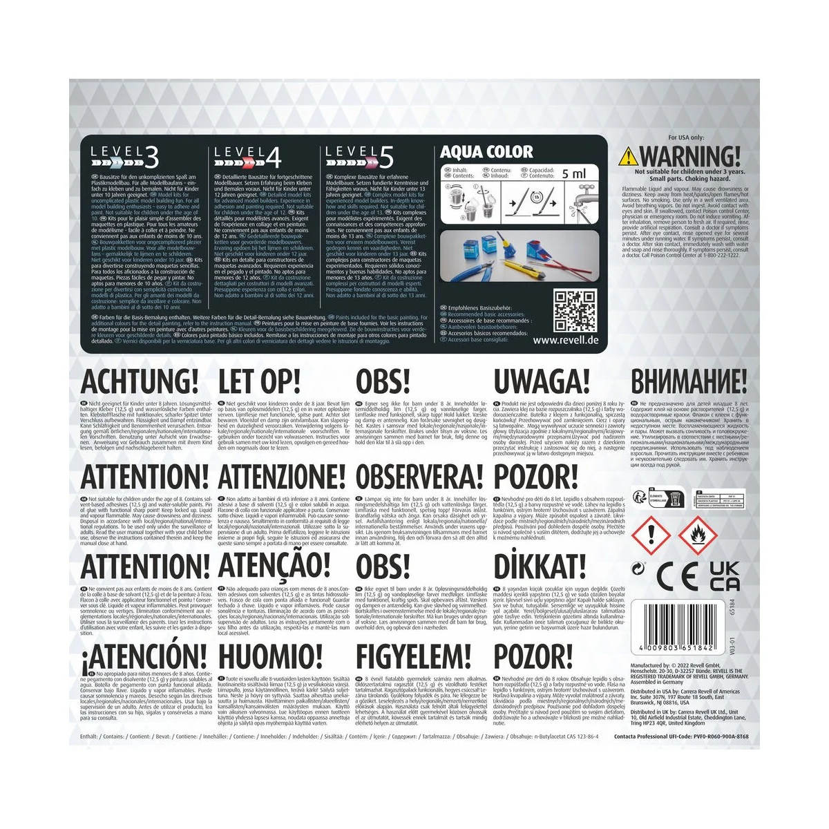 Model Set U.S.S. Nautilus, 1/305 - Revell 65184