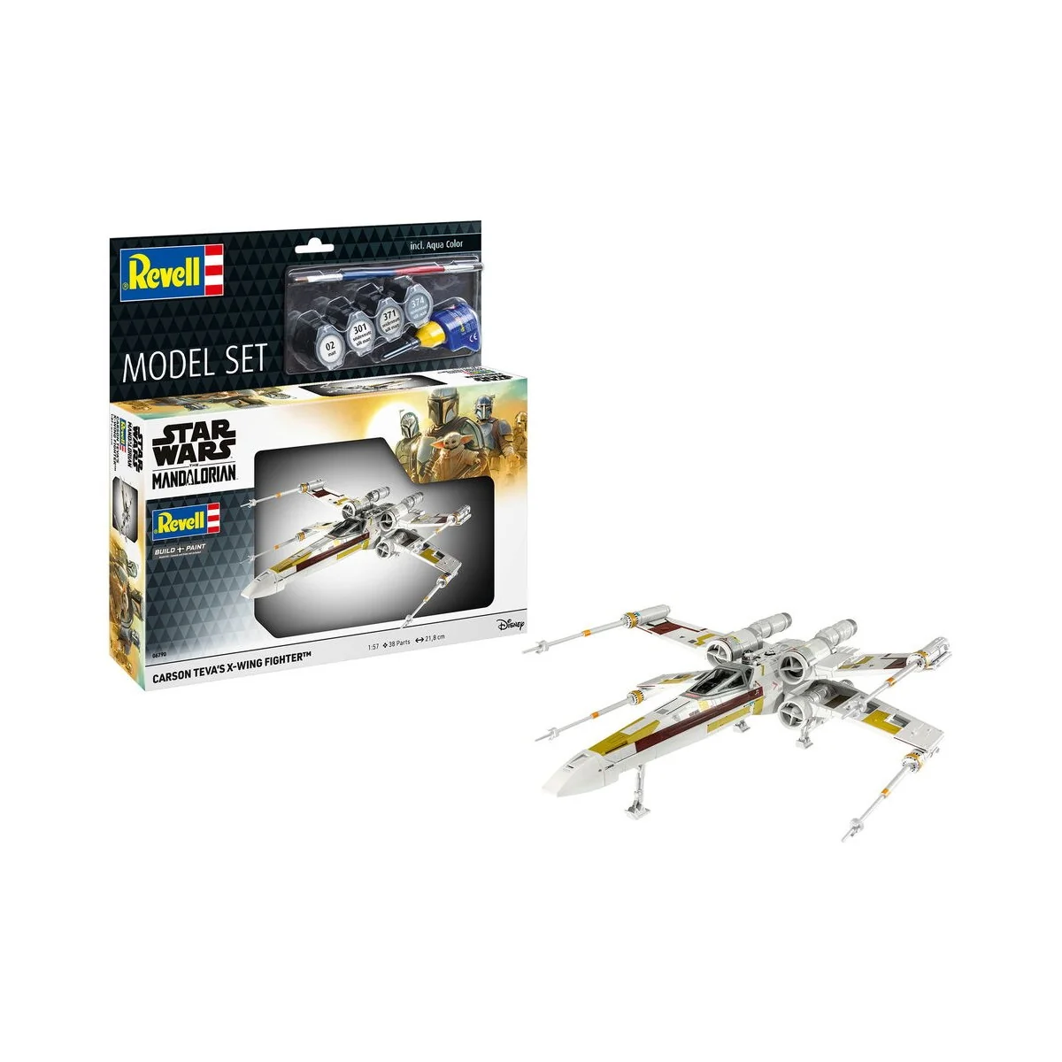 Model Set Carson Teva's X-Wing: The Mandalorian - Revell 66790